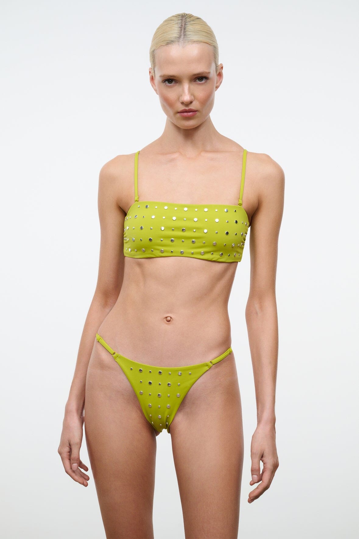 SISLEY BIKINI BOTTOM | CITRON STUDS