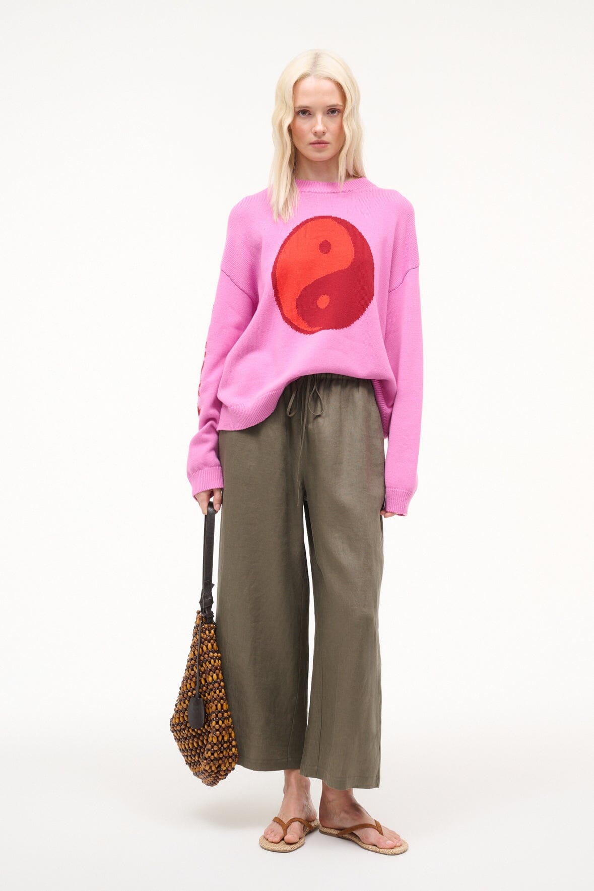 MATEO CROPPED LINEN PANT | THYME
